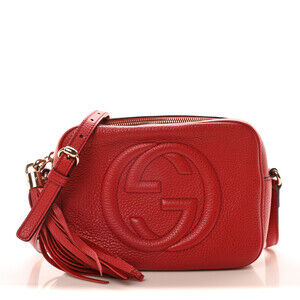 Gucci Pebbled Calfskin Small Soho Disco #183085G89B